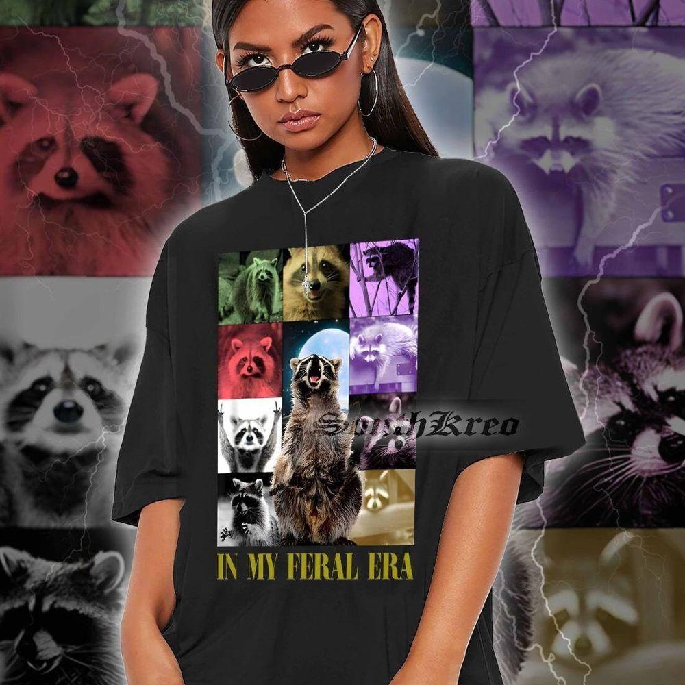 Raccoon In My Feral Era Vuitino Merch